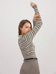 Musical Notation Knit Top