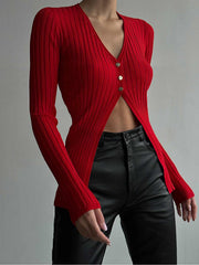 Free Your Mind Long Sleeve Knit Top