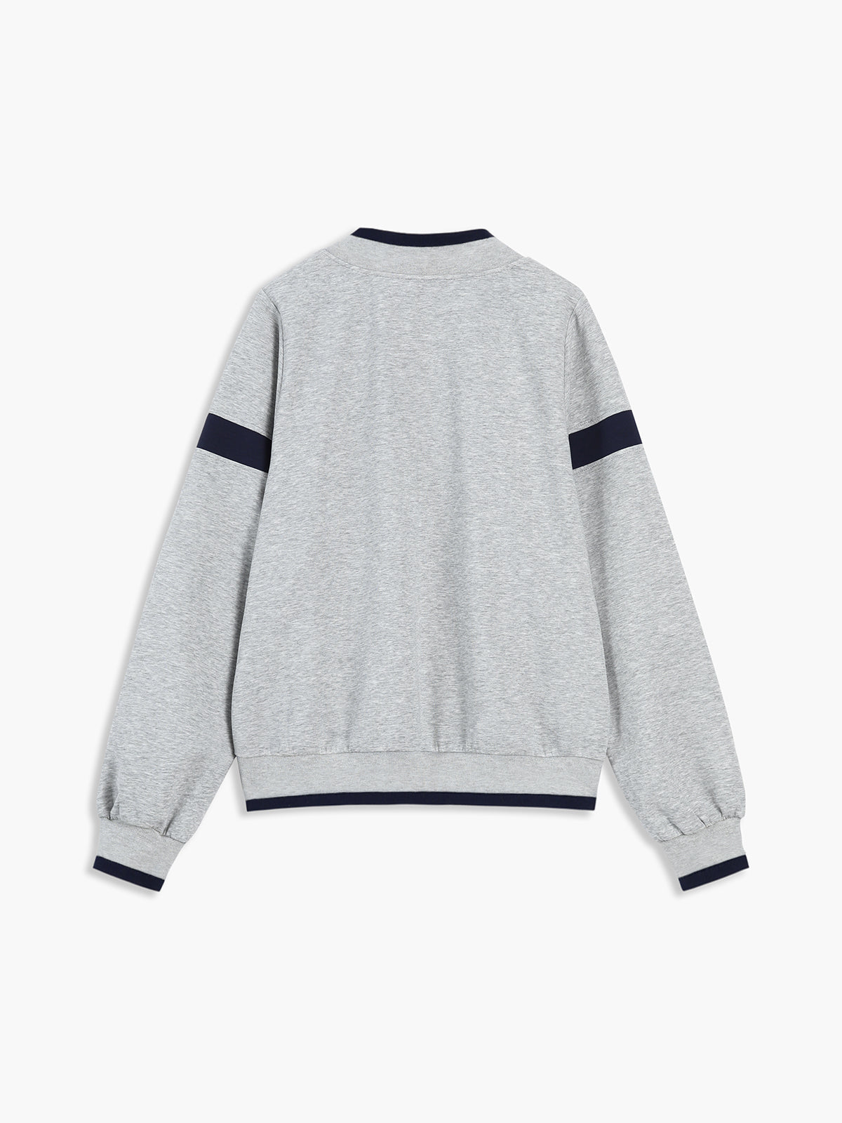 Contrast Trim Oversized Sweatshirt