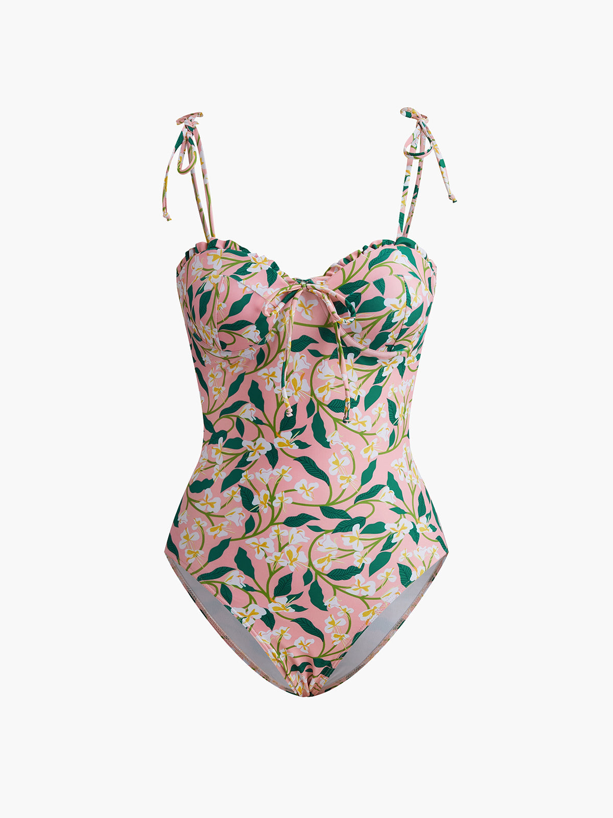 Floral One Piece Swimsuit