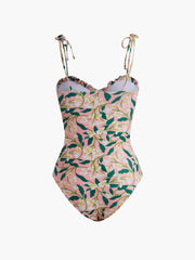 Floral One Piece Swimsuit