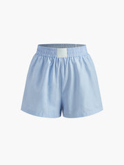 Pinstripe Thin Shorts