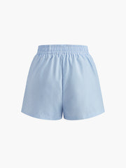 Pinstripe Thin Shorts