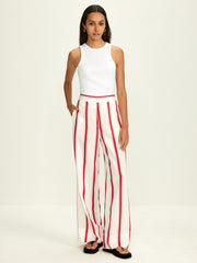 Striped Wide Leg Pants