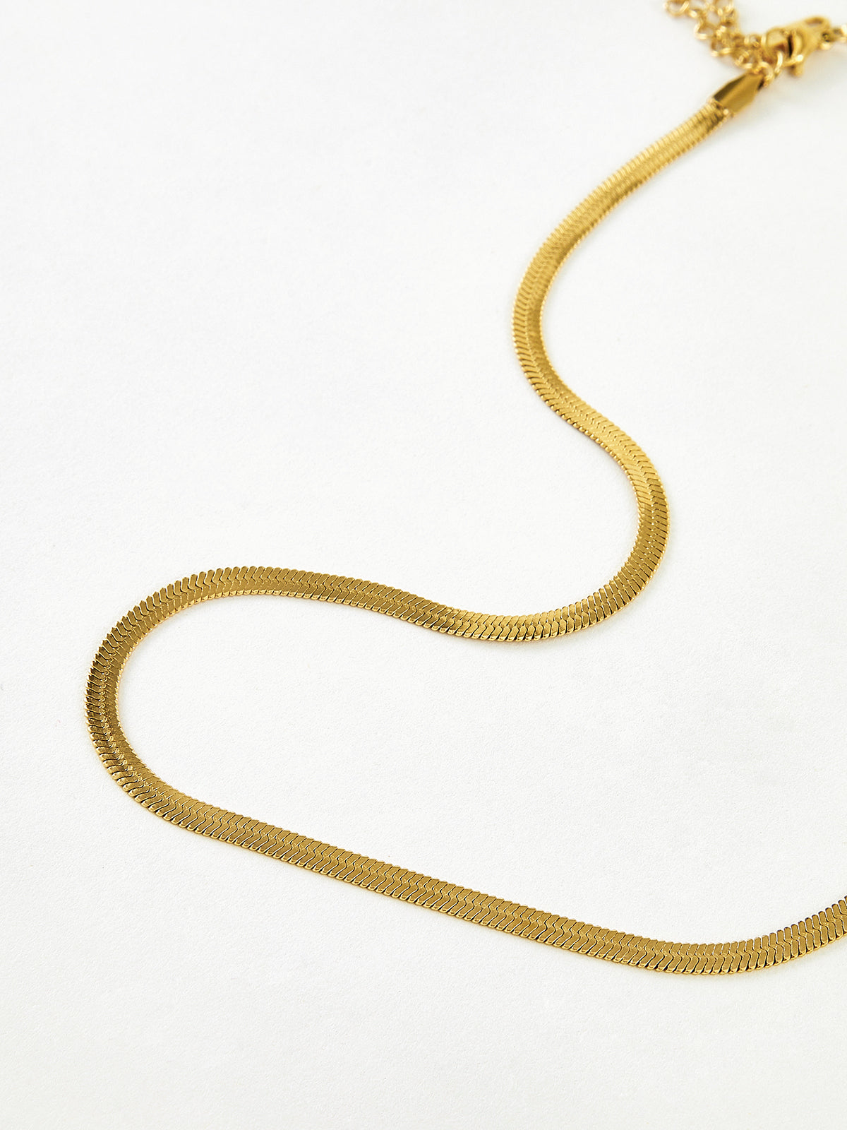 Minimalist Snake Chain Necklace