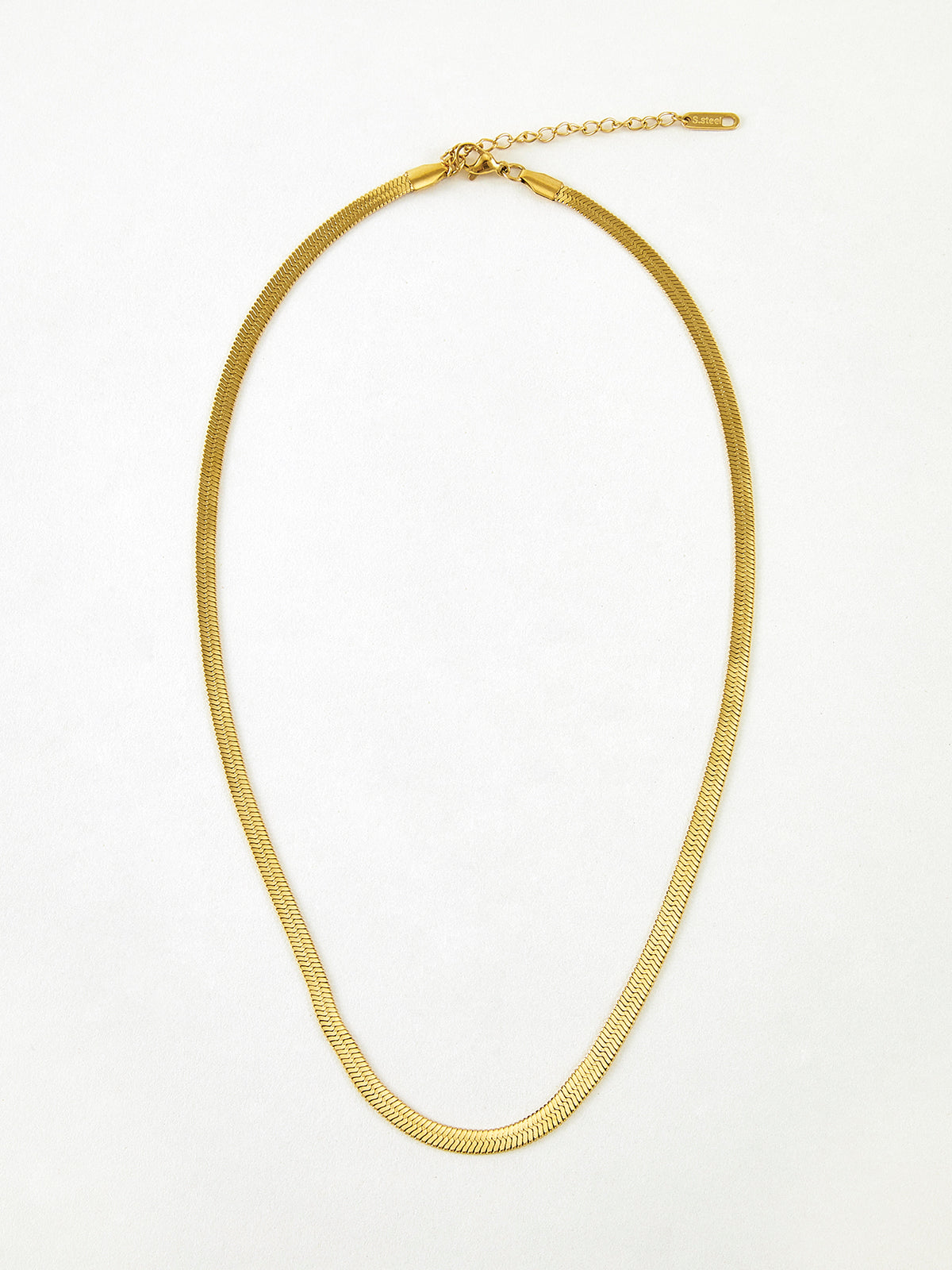 Minimalist Snake Chain Necklace