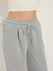 Leisure Drawstring Baggy Sweatpants