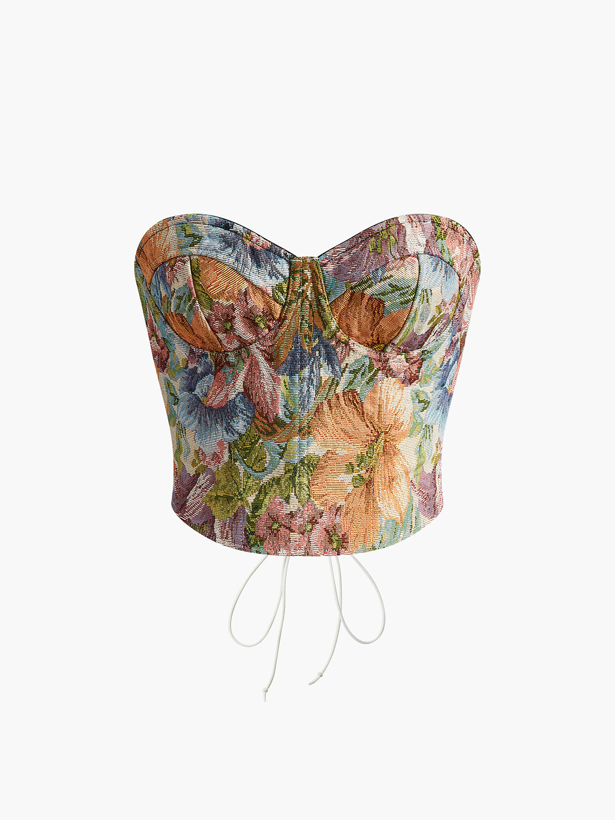 Drawstring Wrap Corset