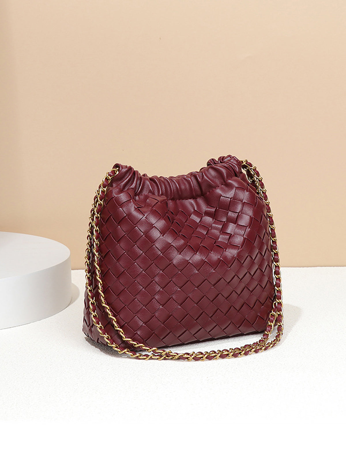 Woven Top-Handle & Shoulder Bag