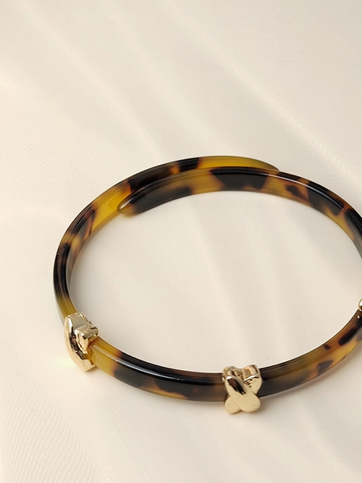 Acrylic Amber Bracelet