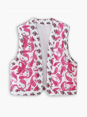 Boheme Printed Warm Vest