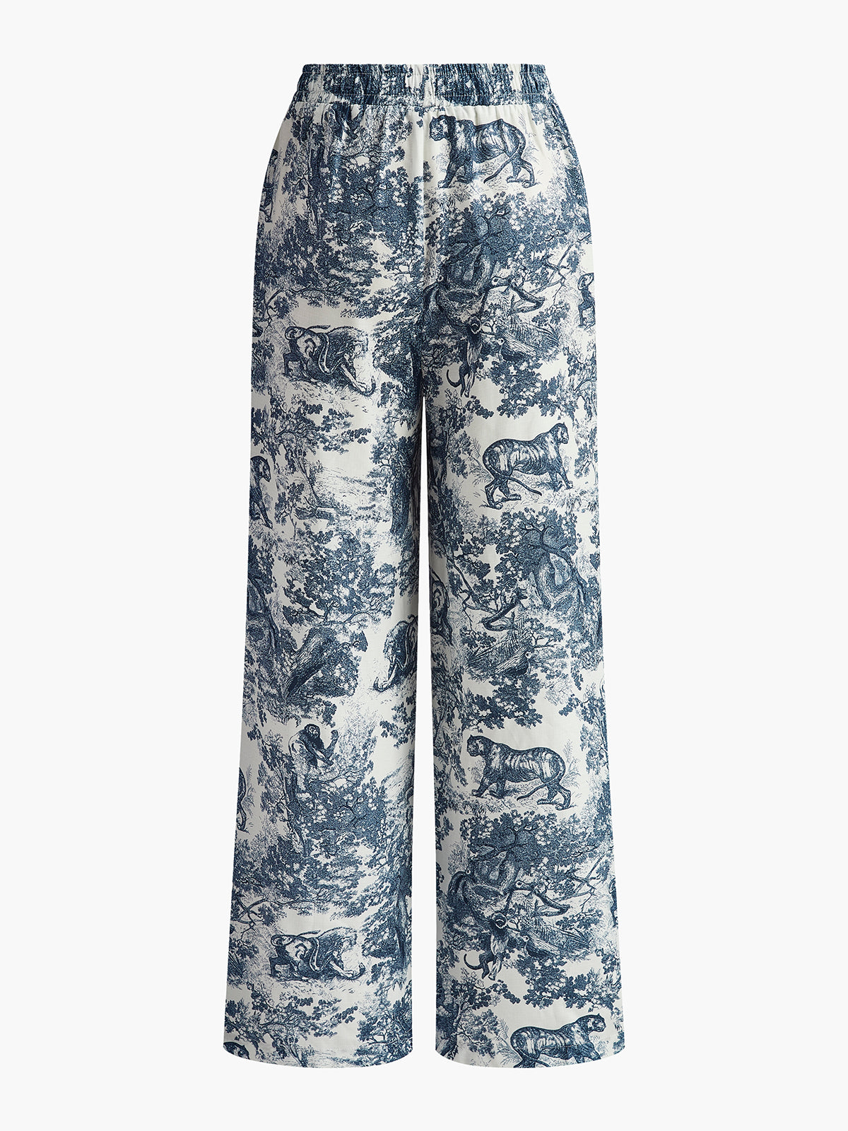 Boheme Printed Elastic Waist Pants