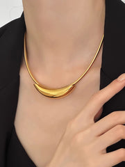 Chic O-Ring Choker Necklace