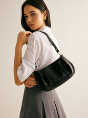 Pleated Cloud Shoulder Bag