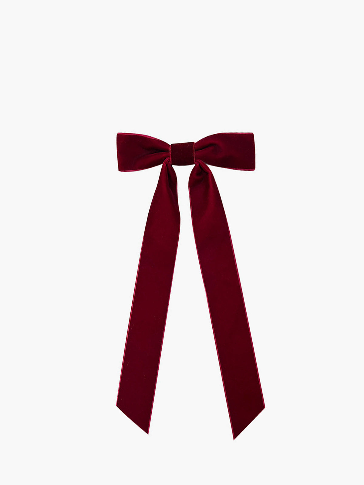 Velvet Bow Ribbon Hairpin