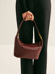 Woven Zipper Armpit Bag