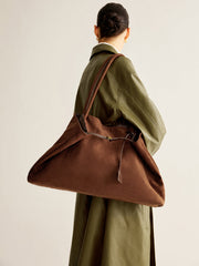 Large Capacity Suede Shoulder Bag