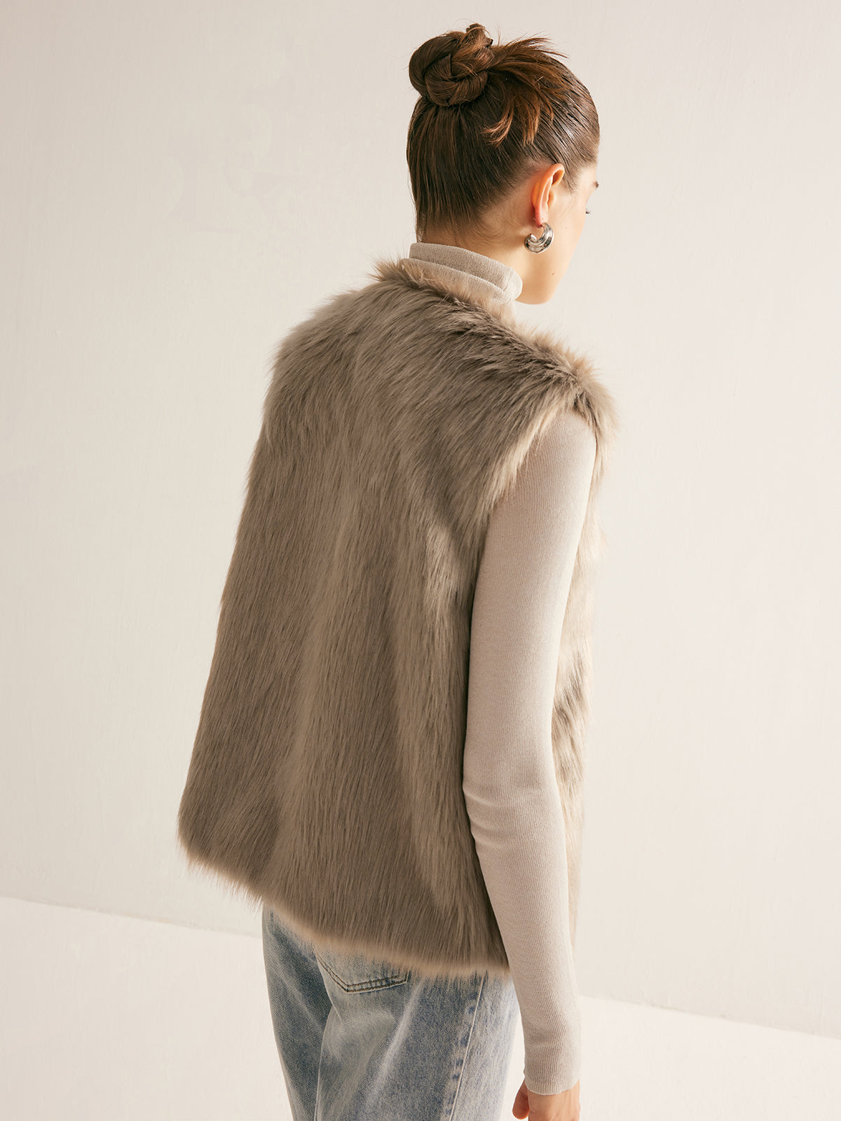 Leisure Faux Fur Vest