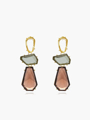 Vintage Geometric Drop Earrings