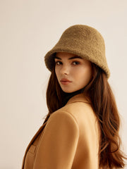 Wool-Blend Bucket Hat