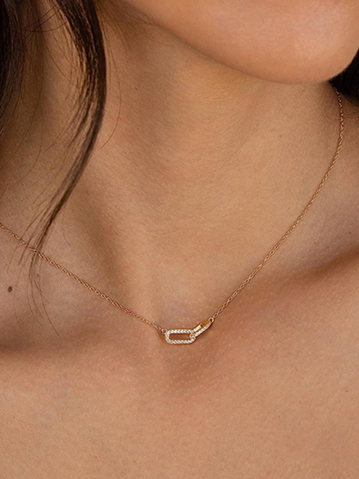 Paper Clip Necklace