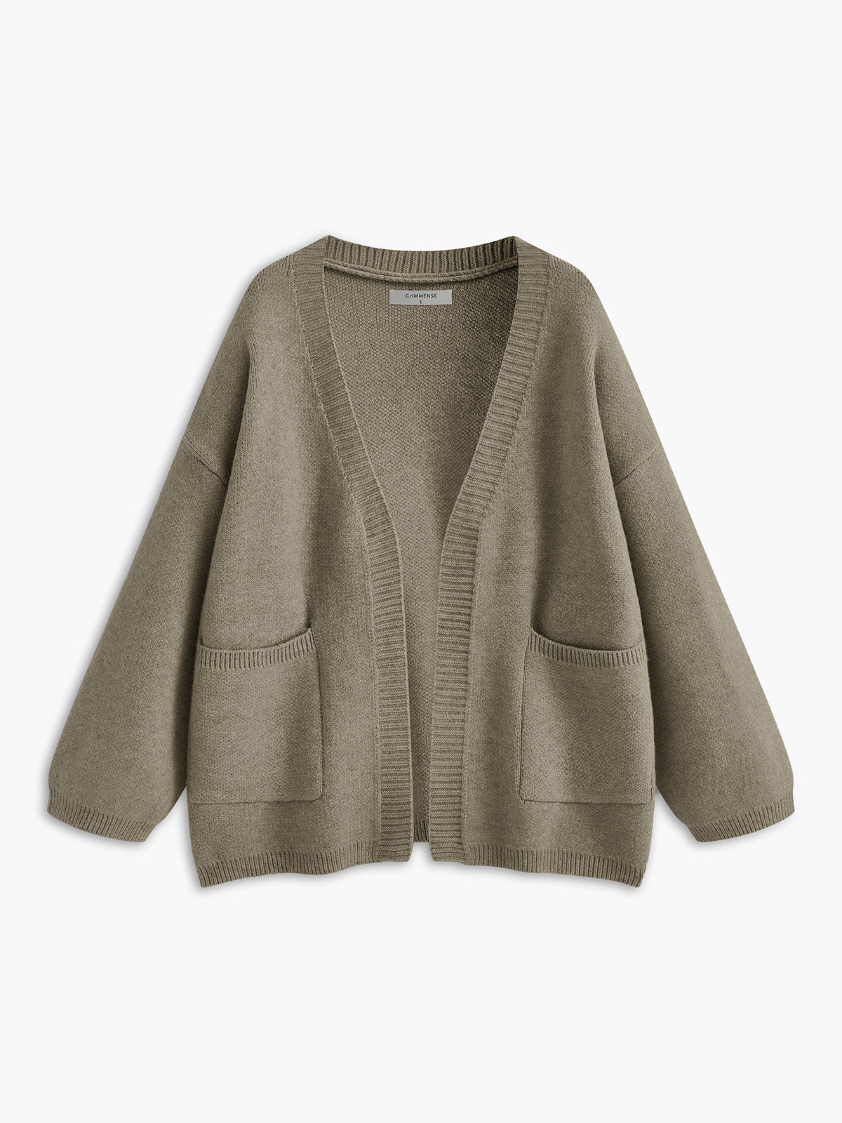 Versatile Pockets Oversized Cardigan