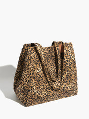 Leopard Printed Large Capacity Hobo Bag