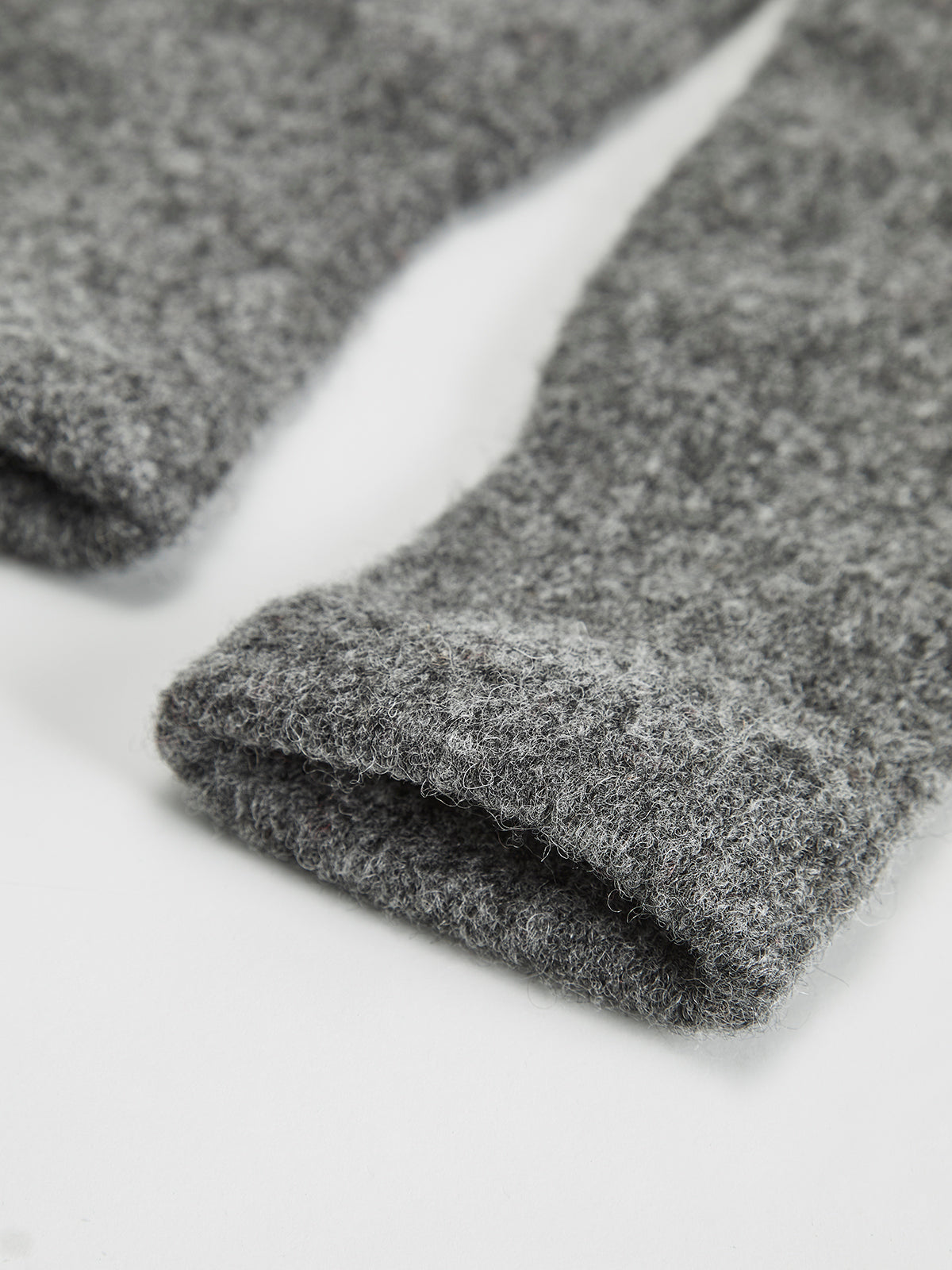 Wool-Blend Plain Warm Gloves