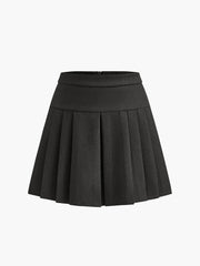 Versatile Pleated Mini Skirt