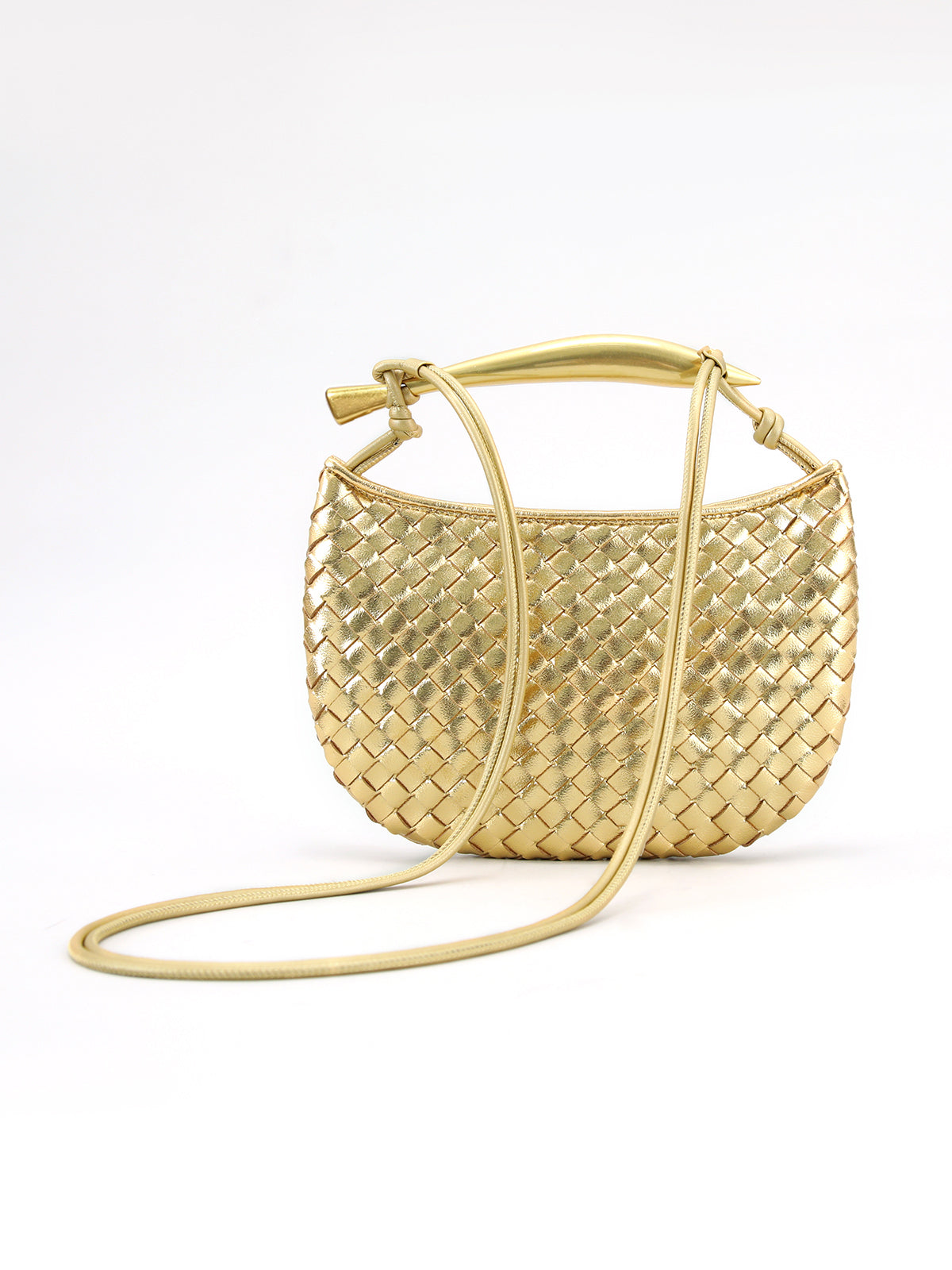 Metallic Woven Bag