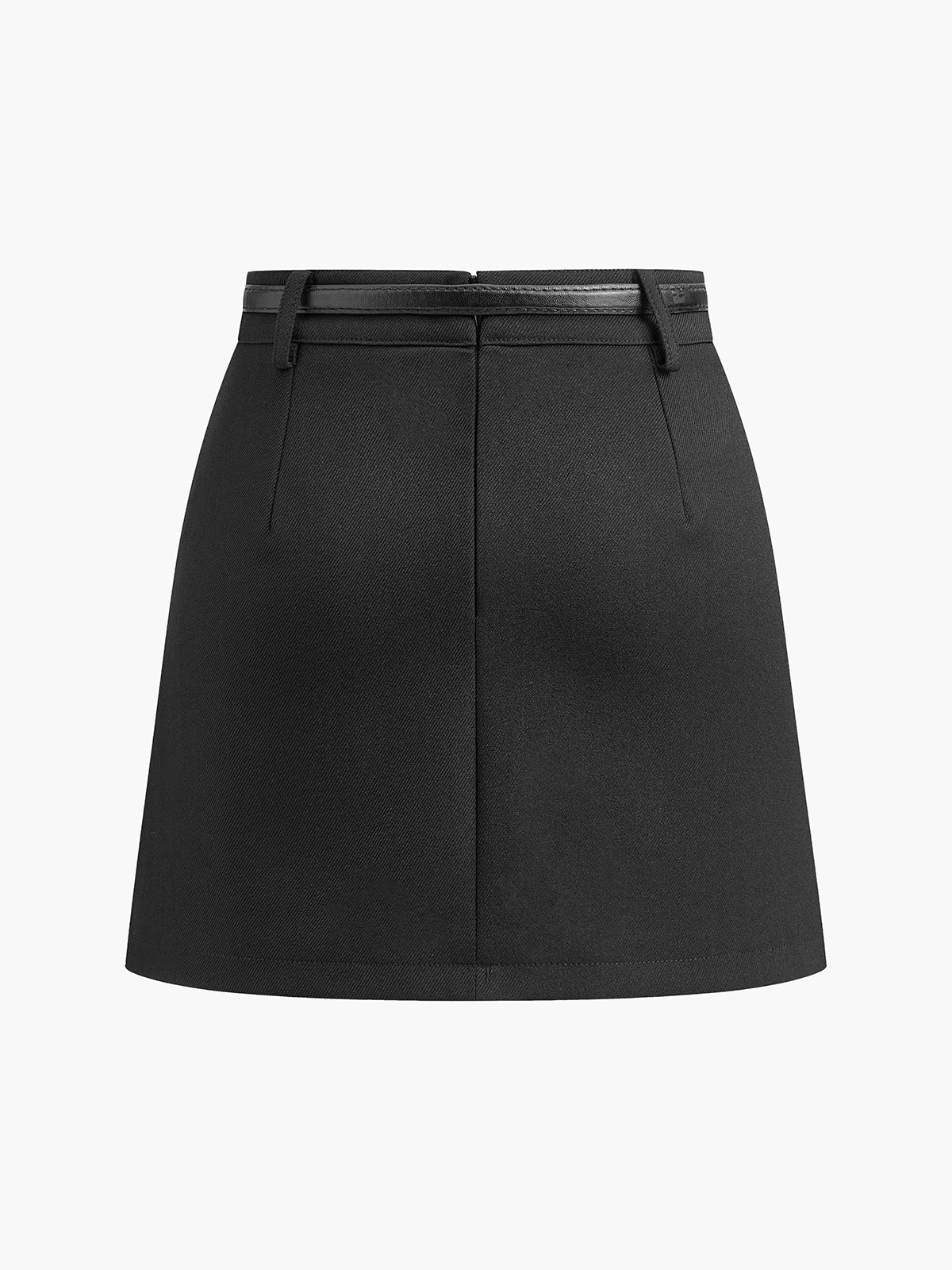 Essential Mini Skirt With Slim Belt