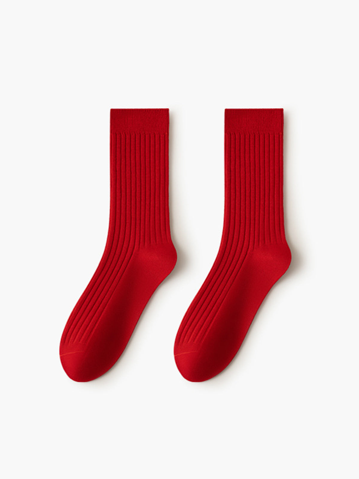 Pinstripe Mid-Calf Socks