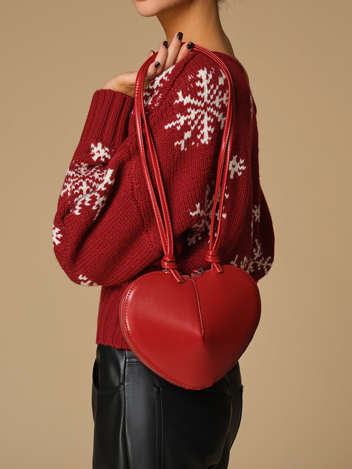 Romance Heart Shoulder Bag