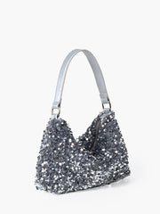 Velvet Sequins Armpit Bag