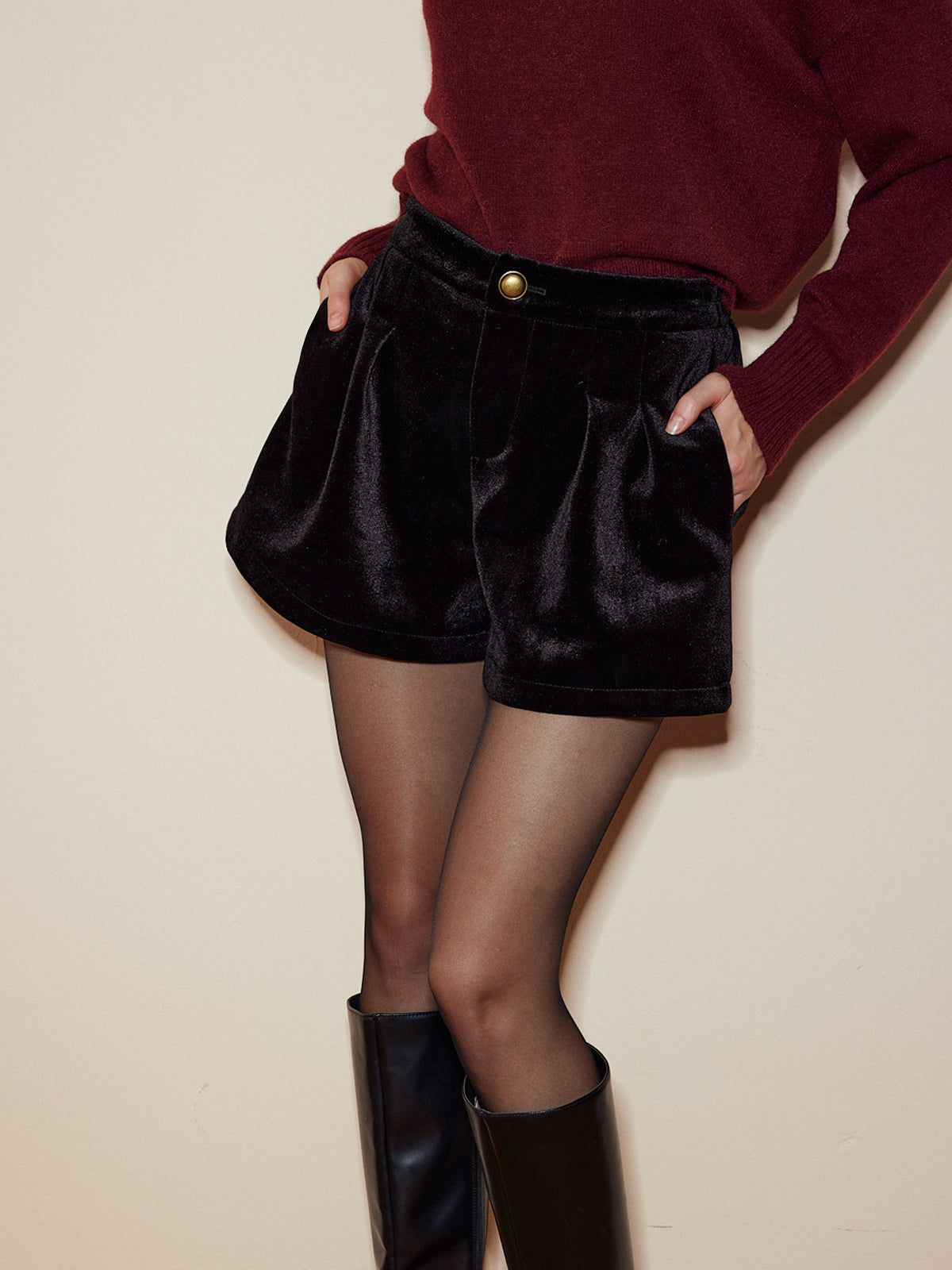 Velvet Cozy Shorts