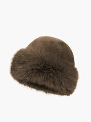 Minimalist Fuzzy Bucket Hat