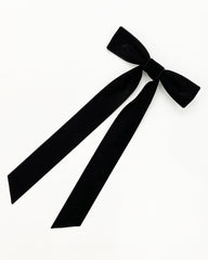 Velvet Bow Ribbon Hairpin