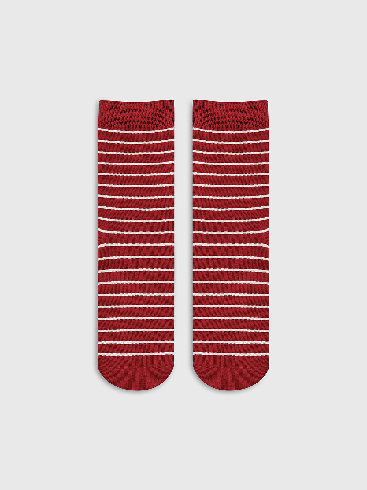 Contrast Striped Stacking Socks