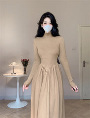 Knitted Large Hem Dress