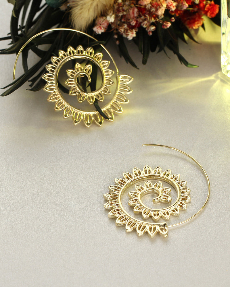 Women Hanging Dangler Eardrop Vintage Big Earrings