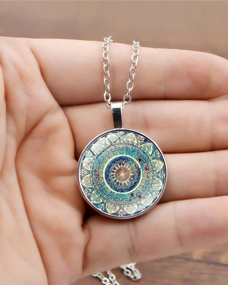 Vintage Mandala Necklace