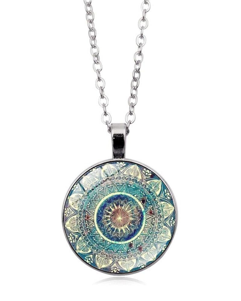 Vintage Mandala Necklace