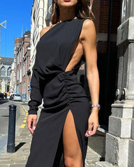 One Shoulder Sexy Dress