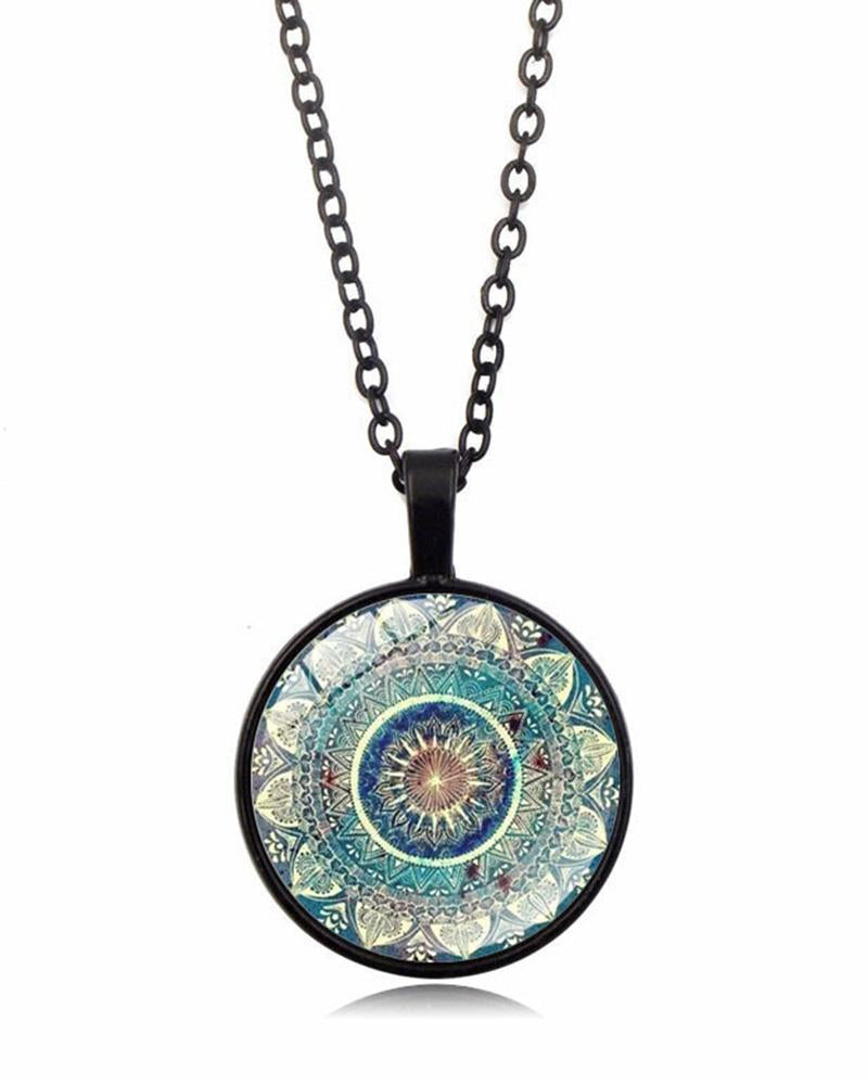 Vintage Mandala Necklace